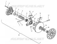 TRASMISSIONE FRIZIONE ASSEMBLY Storm 0965782, Storm SKS 0965582,  Euro Storm E965782 (4931593159C008)