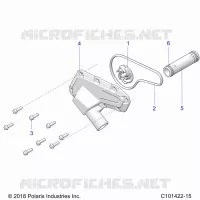 MOTORE, WATERPUMP IMPELLER AND COVER