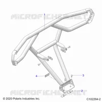 CARROZZERIA POSTERIORE BUMPER, TRAIL