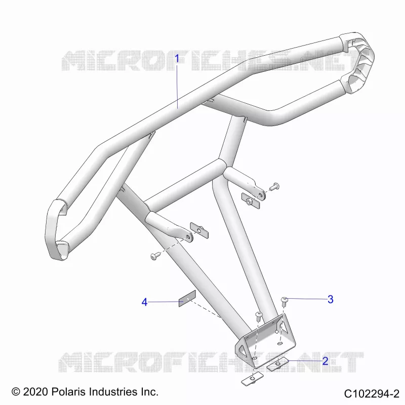 CARROZZERIA POSTERIORE BUMPER, TRAIL
