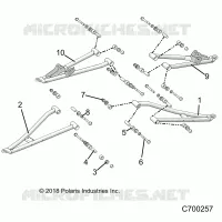 SOSPENSIONI ANTERIORI CONTROL ARMS
