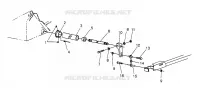 TORSION BAR ASSEMBLY 440 XCR 0951660 (4929112911B001)