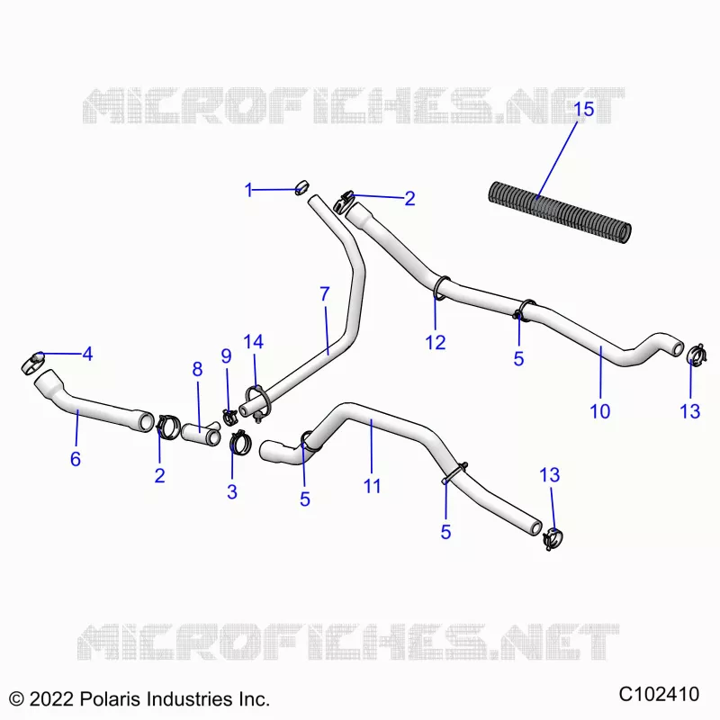 ENGINE, SISTEMA DI RAFFREDDAMENTO, HOSES