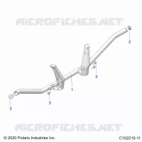 CARROZZERIA POSTERIORE RACK SUPPORT