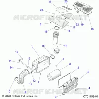 ENGINE, PRESA D'ARIA SYSTEM