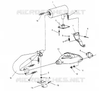 IMPIANTO DI SCARICO XLT 0950756, XLT SKS 0950556,  XLT SKS EURO E950556   XLT SK (4928842884C006)