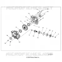 TRASMISSIONE, REAR GEARCASE INTERNALS