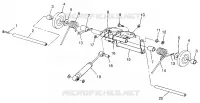 POSTERIORE COPPIA ARM TRAN SPORT 0960143 and EURO TRAN SPORT E960143 (4932273227B013)
