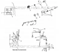 ACCENSIONE   cablaggio 500 INDY 0982764(A)(B) and EUROPEAN 500 INDY E982 (4942104210B002)