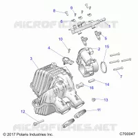 ENGINE, PRESA D'ARIA MANIFOLD