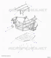 CHASSIS, MAIN FRAME AND SCIARED PLATES
