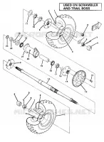 RUOTA POSTERIORE DRIVE ASSEMBLY (4911991199028A)