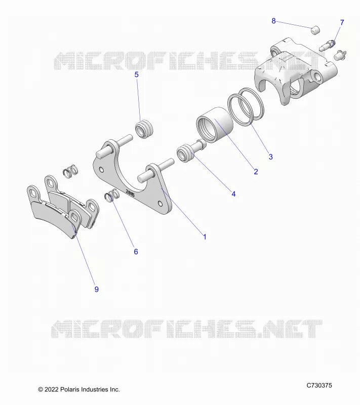 BRAKES, PINZA POSTERIORE