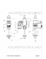SUSPENSION, SHOCK ANTERIORE TRACK, VELOCITY