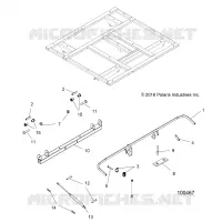 DUMP BOX LEVER AND SHOCK MONTAGGIO