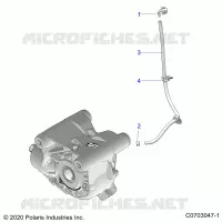TRASMISSIONE, GEARCASE, FRONT, VENTING
