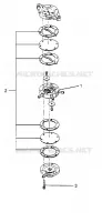 POMPA DI BENZINA 440 0952760, 440 SKS 0952560,  and EUROPEAN 440 SKS E952560 (4929032903C012)
