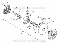 TRASMISSIONE FRIZIONE ASSEMBLY SUPER SPORT 0940743 (4927742774021A)