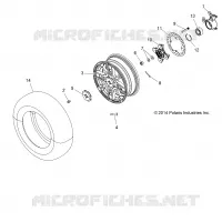 RUOTE, FRONT and HUB