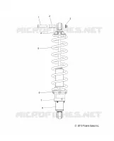 SUSPENSION, SHOCK, REAR TRACK (7043994)