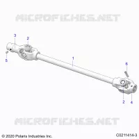 TRASMISSIONE, FRONT PROP SHAFT