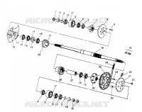 INTERMEDIO DI MONTAGGIO 6x6 400L W948740 (4926802680B014)