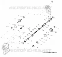 TRASMISSIONE, PRINCIPALE SCATOLA INGRANAGGI INTERNAL