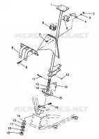 INSIEME DELLO STERZO POST 6X6 350L W938739 (4924062406019A)