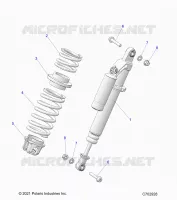 SUSPENSION, SHOCK ANTERIORE MOUNTING