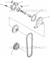 POMPA DELL'ACQUA CLASSIC TOURING 0963365 and EUROPEAN CLASSIC TOURING E963365 (4933623362C010)