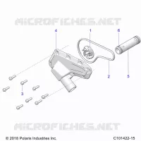 MOTORE, WATERPUMP IMPELLER AND COVER