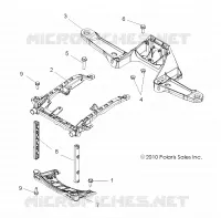 SOSTEGNO ANTERIORE RACK