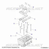 ENGINE, TESTA CILINDRO