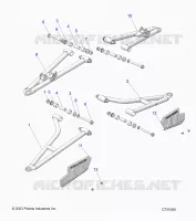 SOSPENSIONI ANTERIORI CONTROL ARMS