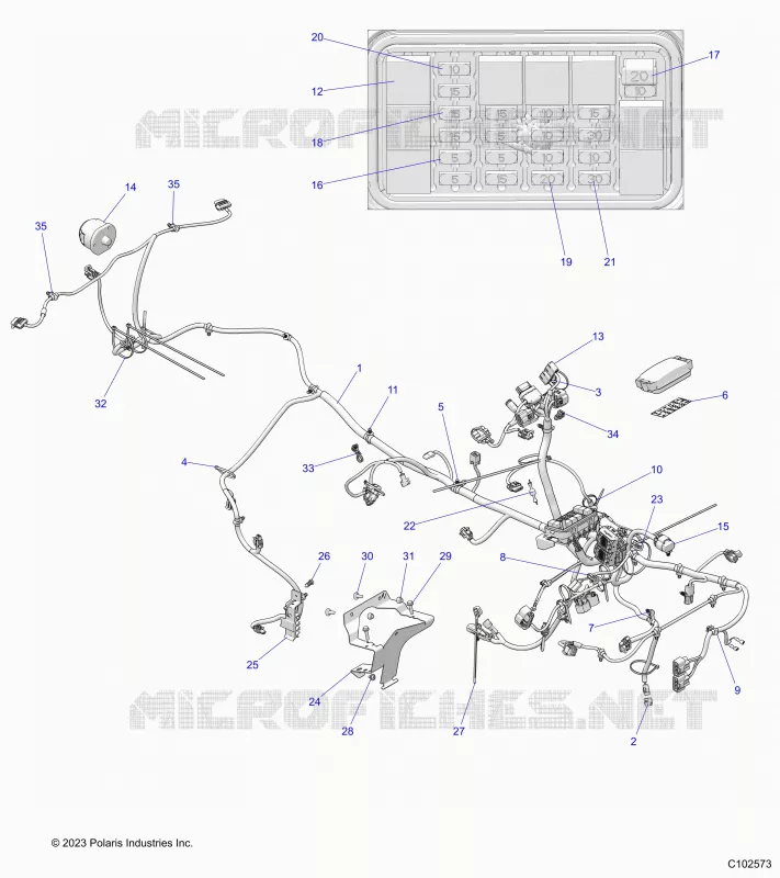 ELETTRICO, MAIN WIRE HARNESS