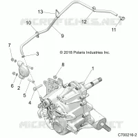 DRIVE TRAIN, MAIN SCATOLA INGRANAGGI MONTAGGIO
