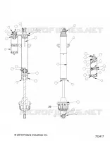 SUSPENSION, SHOCK ANTERIORE INTERNALS
