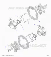 SUSPENSION, PORTAPACCHI POSTERIORE AND HUB