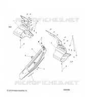 CHASSIS, PROTEZIONE FRIZIONE AND FOOTRESTS