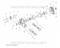 SCATOLA DEGLI INGRANAGGI, DIFFERENZIALE, INTERNAL COMPONENTS