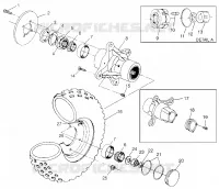 RUOTA ANTERIORE Sportsman 4x4 W968040 (4935943594B007)
