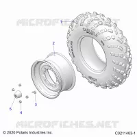 RUOTAS, FRONT TIRE