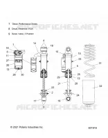 SUSPENSION, SHOCK ANTERIORE TRACK (7045863)