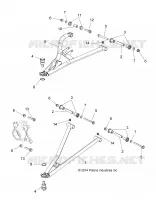 SOSPENSIONI ANTERIORI CONTROL ARMS