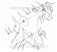 RIGHT GEARCASE   FRENO DI MONTAGGIO (4914781478029A)