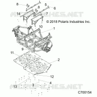 CHASSIS, TELAIO PRINCIPALE AND SKID PLATES
