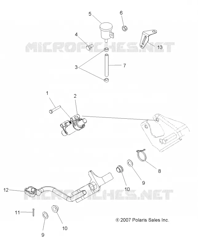 FRENOS, FRENO PEDAL and REAR CILINDRO PRINCIPALE