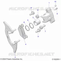 FRENO ANTERIORE CALIPER