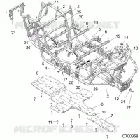 CHASSIS, MAIN FRAME AND SCIARED PLATES