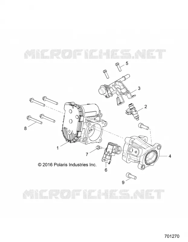 ENGINE, CORPO FARFALLATO AND FUEL RAIL